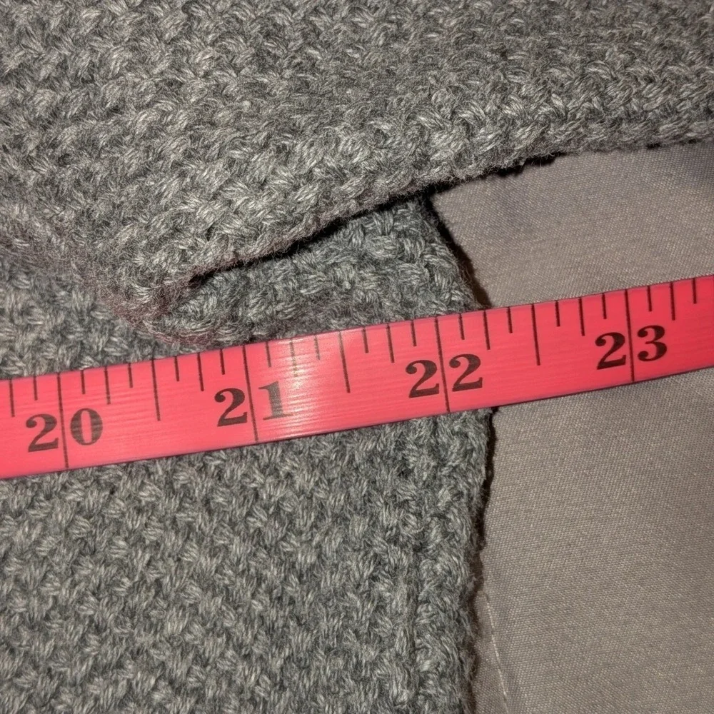 J. Crew Mens Textured Waffle Knit Crewneck Sweater Heather Grey Size‎ M NWOT $98
